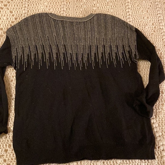 Alfani metallic icicle sweater size Large - Picture 6 of 7